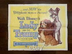 101 Dalmations and The Lady and The Tramp Walt Disney (1961) US Insert & Ha