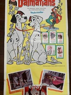 101 Dalmations and The Lady and The Tramp Walt Disney (1961) US Insert & Ha