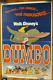 1941 Dumbo Walt Disney R-76 (72) Version Of This Classic. Animation Circus