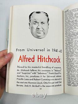 1942 Film Daily Yearbook book Gone with the Wind Hitchcock Disney abbott costell