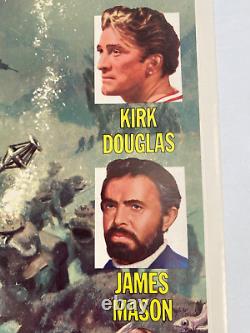 1954 20,000 LEAGUES UNDER THE SEA vintage movie poster WALT DISNEY Kirk Douglas