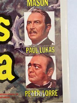 1954 20,000 LEAGUES UNDER THE SEA vintage movie poster WALT DISNEY Kirk Douglas