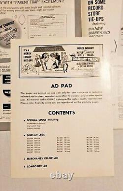 1968 The Parent Trap Original Movie Poster Walt Disney No Cut Outs