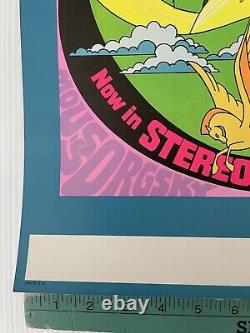 1970 Walt Disney's Fantasia In Stereophonic Sound Movie Poster 14x22 RARE