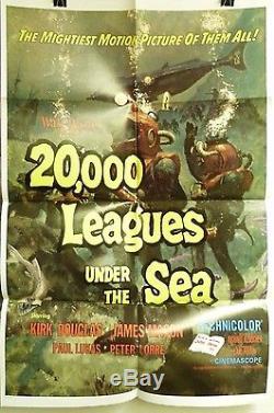 1971 20000 Leagues Under The Sea Walt Disney Us Rereleas Orig 1sh 27x41 Poster