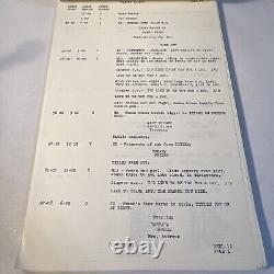 1976 FREAKY FRIDAY Original Walt Disney Movie Script Continuity Jodie Foster