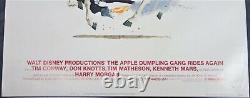 1979 Apple Dumpling Gang Rides Again XL Movie Film Poster 40x60 Disney Western