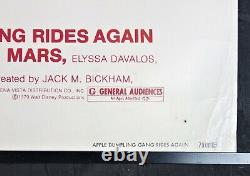 1979 Apple Dumpling Gang Rides Again XL Movie Film Poster 40x60 Disney Western
