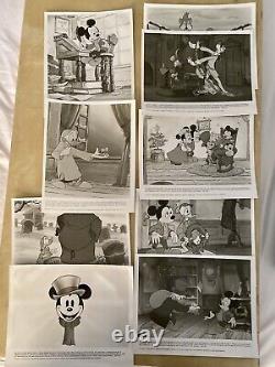 1983 Walt Disney Pictures Mickey's Christmas Carol Press Kit Complete w Photos