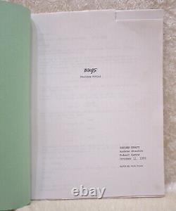 1995 BUGS PIXAR Screenplay Original SCRIPT A BUGS LIFE HI TECH TOONS Disney