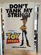 1995 New Original Disney Toy Story Pre Release Movie Theater Banner. Woody
