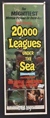 20,000 Leagues Under the Sea Movie Poster 1954 Disney Hollywood Posters