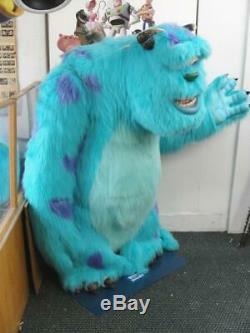 2001 MONSTERS INC SULLY LIFE SIZE STORE DISPLAY DISNEY With CAST SIGNED POSTER