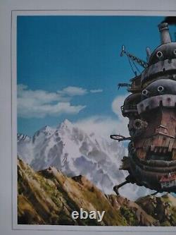 2004 Miyazaki Howl's Moving Castle Promo Print Walt Disney Hayao Studio Ghibli