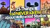 25 Secrets You Never Knew About Hollywood Studios