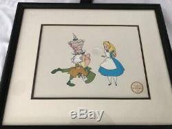 Alice in Wonderland 1951 Limited Edition Serigraph cell Disney
