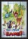 Bambi Walt Disney Original French Movie Poster 47x63 In