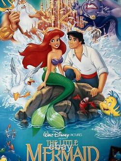 BANNED 1989 Movie Poster The Little Mermaid DS Disney NSS# 890105 NEAR MINT
