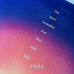Beauty & The Beast Disney 1991 Authentic Advance Teaser Movie Poster NUMBERED