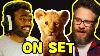 Behind The Scenes On The Lion King Voice Cast Songs Clips U0026 Bloopers