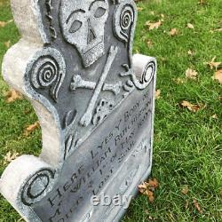 Billy Butcherson Hocus Pocus Disney Haunted Mansion Halloween Tombstone 36 Tall