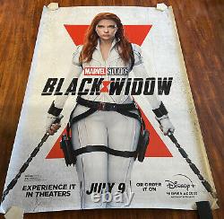 Black Widow 2021 Marvel/Disney+ Original D/S Bus Stop Big Movie Poster 48x70in