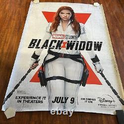 Black Widow 2021 Marvel/Disney+ Original D/S Bus Stop Big Movie Poster 48x70in