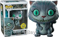 Cheshire Cat Glow in the Dark GITD Disney Alice POP! #178 Vinyl Figur Funko