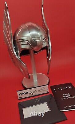 Chris Hemsworth Signed EFX Thor Helmet 11 Limited Edition Marvel Avengers Rare
