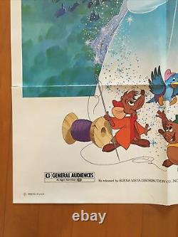 Cinderella Original One Sheet Movie Poster 1981 Disney