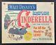 Cinderella Original Title Lobby Card Walt Disney 1950 Hollywood Posters