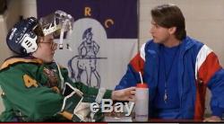 D1 D2 Mighty Ducks Screen Used Helmet Lester Averman Movie Prop LOA Disney NHL