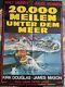 Disney's 20,000 Leagues Under The Sea German Poster W Squid 8 Fold 33x24 1971 Ex