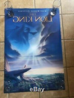 DISNEY'S THE LION KING 1994 Authentic ORIGINAL DS Rolled Movie Poster 27x40