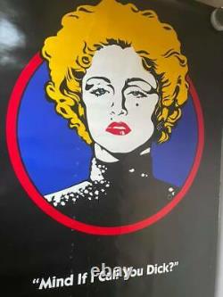 Dick Tracy Poster 1990 Teaser Disney Rolled Madonna