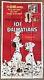 Disney 101 Dalmatians Original Movie Poster 39 X 77