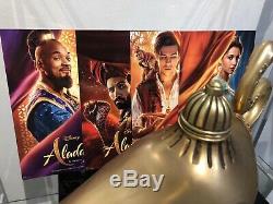 Disney Aladdin 2019 Live Action Movie Genie Lamp Limited Edition & Free Items