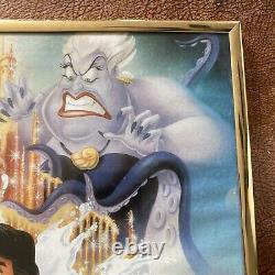 Disney Banned Movie Poster Of The Little Mermaid In Orginal Frame