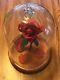 Disney Beauty And The Beast Enchanted Rose Glass Dome Belle Movie Prop Lights Up