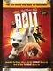 Disney Bolt 2008 Original Movie Poster One Sheet (27x40) Double Sided