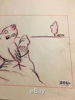 Disney Dumbo Original Artwork Storyboard Art