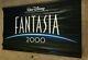 Disney Fantasia 2000 -very Large Vintage Movie Theater Vinyl Double Side Banner