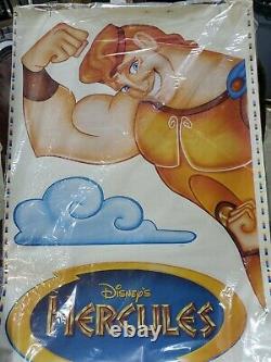 Disney Hercules Movie Poster Window Cling. 27×37. Never Used. RARE