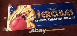 Disney Hercules movie poster A Giant 68 x 30 advance vinyl Banner