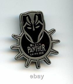 Disney ILM Lucasfilm Marvel 2018 Black Panther Movie VFX Cast Pin