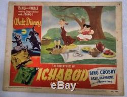 Disney Ichabod and Mr. Toad Original Release Lobby Card