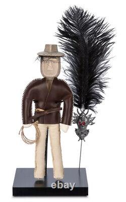 Disney Indiana Jones and the Temple of Doom VooDoo Doll Replica Pin And Stand