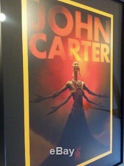 Disney John Carter Litho Poster Numbered RARE VFX Artist Gift