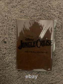 Disney Jungle Cruise Complete Movie Promo Box Hat Shirt Scarf Pen Tote Canteen