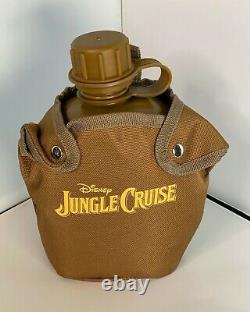 Disney Jungle Cruise Water Canteen Movie Promo Mint In Package Very Limited RARE